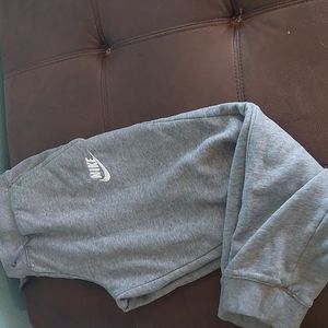 Nike gray sweatpants youth size Large